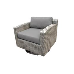 Florence Swivel Chair in Grey - TK Classics Tkc055B-Sc