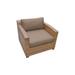 Laguna 6 Piece Outdoor Wicker Patio Furniture Set 06b in Beige - TK Classics Laguna-06B-Beige