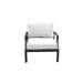 Lexington Club Chair in White - TK Classics Tkc067B-Cc-White