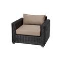 Venice 4 Piece Outdoor Wicker Patio Furniture Set 04a in Wheat - TK Classics Venice-04A