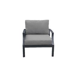 Lexington Club Chair in Grey - TK Classics Tkc067B-Cc-Grey