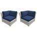 Fairmont Corner Sofa 2 Per Box in Navy - TK Classics Tkc045B-Cs-Db-Navy