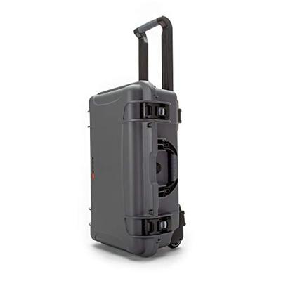 Nanuk 935 Waterproof Carry-On Hard Case with Wheels and Padded Divider - Graphite