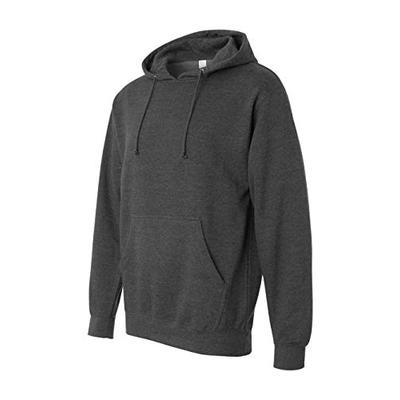 Independent Trading Co. Midweight Hood Sweatshirt SS4500-Chrcl Hth-XXXL