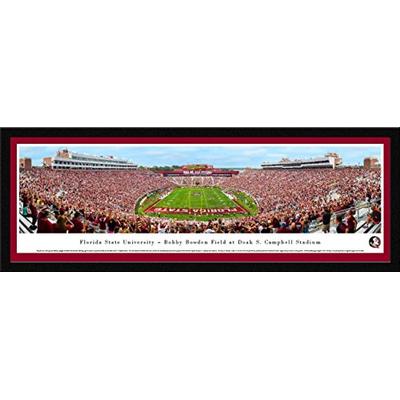 Florida State Football - End Zone - Blakeway Panoramas College Sports Posters with Select Frame