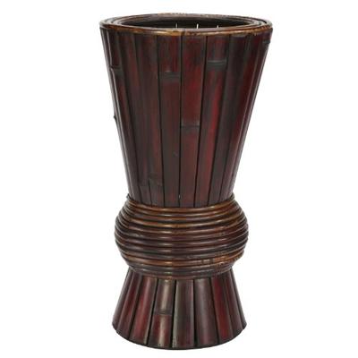 Nearly Natural 503 Bamboo Decorative Planter, Brown