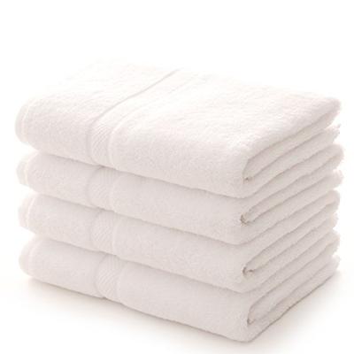 Cheer Collection 4 Piece Luxurious Hand Towel Set (16" x 30") - Solid White
