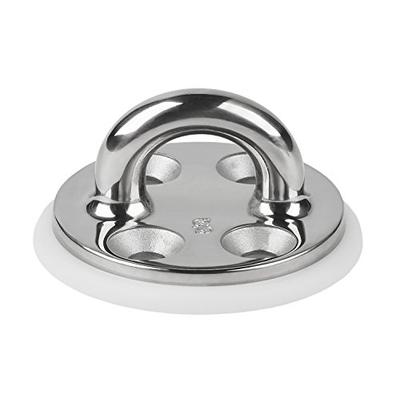 Schaefer Investment Cast Pad Eye on Round Base A-C/C 1-1/8-Inch (29mm) and B-C/C 1 11/16-Inch (43mm)