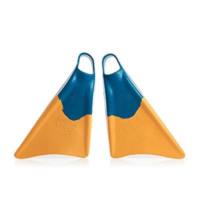 Churchill Makapuu Swimfins -Blue/Yellow - XL