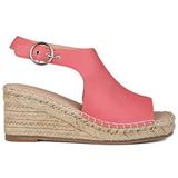 Brinley Co. Womens Wedge Sandals Coral, 11 Regular US screenshot. Shoes directory of Clothing & Accessories.