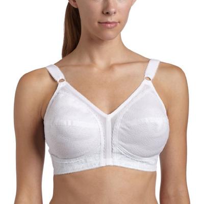 Playtex Women's Plus Size 18 Hour Soft Cup Wirefree Bra, White