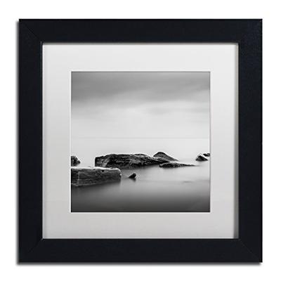 Breakwater by Dave MacVicar Frame, 11 by 11", White Matte
