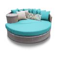 Florence Circular Sun Bed - Outdoor Wicker Patio Furniture in Aruba - TK Classics Florence-Sun-Bed-Aruba