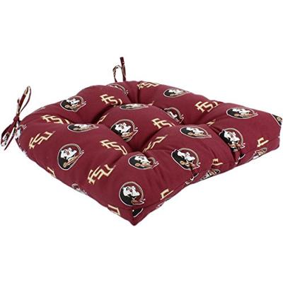 College Covers FSUDC Indoor/Outdoor Seat Patio D Cushion, 20" x 20" Red