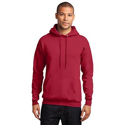 Port & Company Men's Classic Pullover Hooded Sweatshirt XL Red