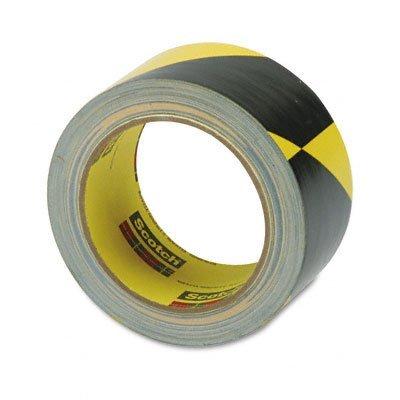 3M Caution Stripe Tape TAPE,SAFE,BK/YW,2"X108FT (Pack of2)