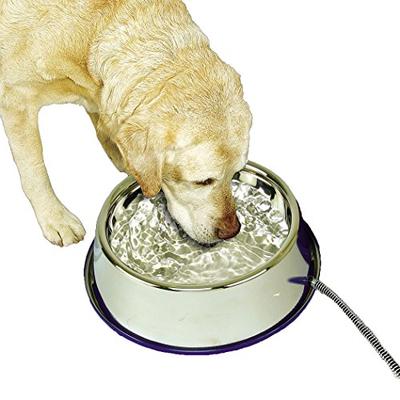 THERMAL BOWL HEATED PET BOWL THERMAL BOWL 120OZ STAINLESS 6 STAINLESS STEEL 120 OUNCE