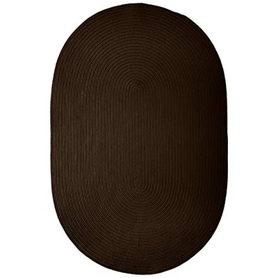 Boca Raton Polypropylene Braided Rug, 3-Feet by 5-Feet, Mink