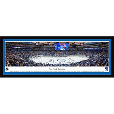 New York Rangers - Center Ice - Blakeway Panoramas NHL Posters with Select Frame