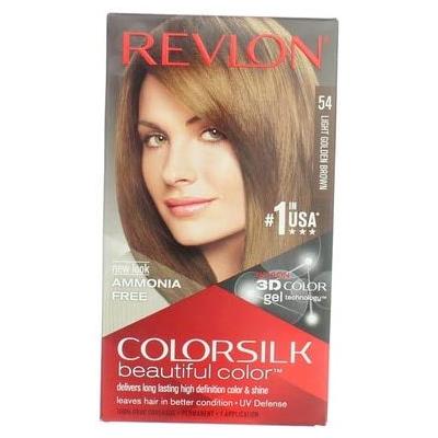 Revlon ColorSilk Hair Color 54 Light Golden Brown 1 Each (Pack of 6)