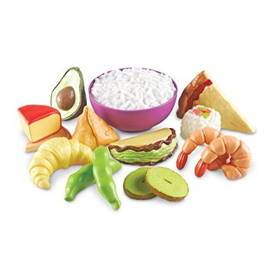 Learning Resources New Sprouts Multicultural Food Set, 15 Pieces