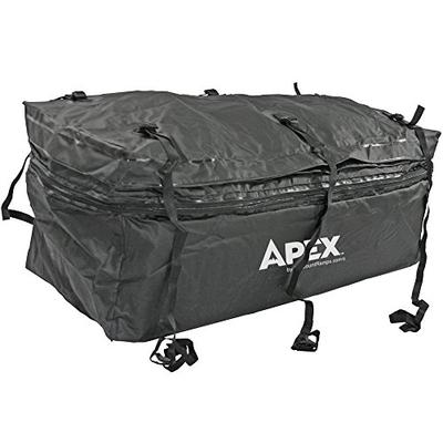 Rage Powersports 48" Waterproof Hitch Cargo Carrier Rack Bag with Expandable Height