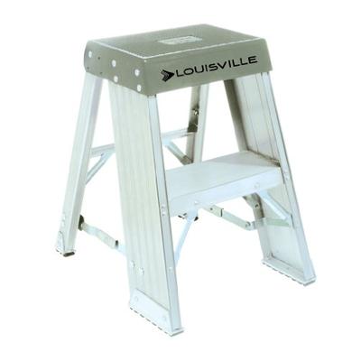 Louisville Ladder AY8003 300-Pound Duty Rating Aluminum Step Stands, 3-Foot