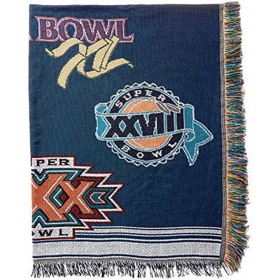 Officially Licensed NFL Dallas Cowboys Commemorative Woven Tapestry Throw Blanket, 48" x 60"