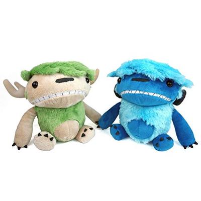 The Coop Imps & Monsters - Angus & Edie Plush Set, 6", Multi-Colored