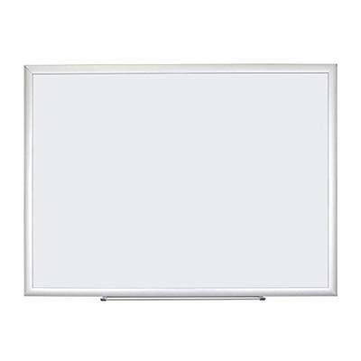 U Brands Basics Dry Erase Board, 47 x 35 Inches, Melamine Surface, Silver Aluminum Frame