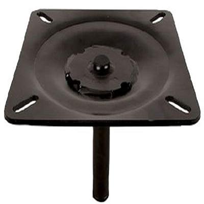 Attwood 1002 Lock'N-Pin 3/4" Pin Seat Mount - Zinc Plated Steel, 2-3/4" Steel Pin with Spring