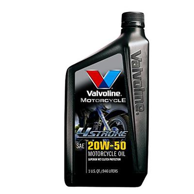 Valvoline 20W-50 4-Stroke Motorcycle Oil(QT)