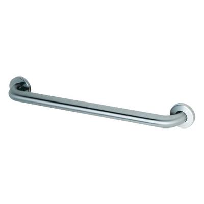 Bobrick 5806x36 304 Stainless Steel Straight Grab Bar with Concealed Mounting and Snap Flange, Satin