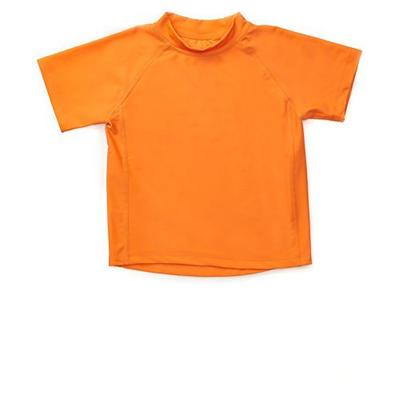 Leveret Short Sleeve Rash Guard (2 Toddler, Orange)