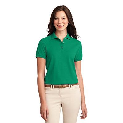 Port Authority Women's Silk Touch Polo 3XL Kelly Green