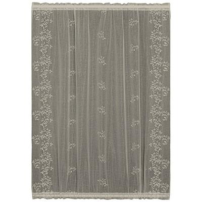 Heritage Lace Sheer Divine Panel, 60 by 63-Inch, White
