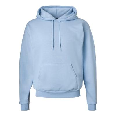 Hanes ComfortBlend EcoSmart Pullover Hoodie Sweatshirt,Light Blue 5XL