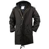 Rothco M-51 Fishtail Parka, Black, L screenshot. Men's Jackets & Coats directory of Men's Clothing.