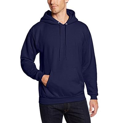 Hanes Men's Pullover EcoSmart Fleece Hoodie, Navy, 4X-Large