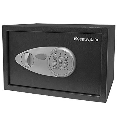 SentrySafe X055 Security Safe with Digital Keypad 0.5 Cubic Feet (Medium) Black