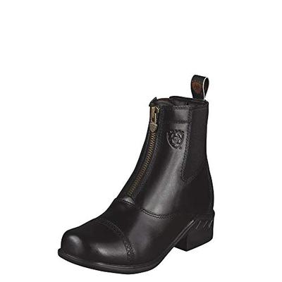 ARIAT Women's Heritage Rt Zip Paddock Boot Black Size 7 B/Medium Us