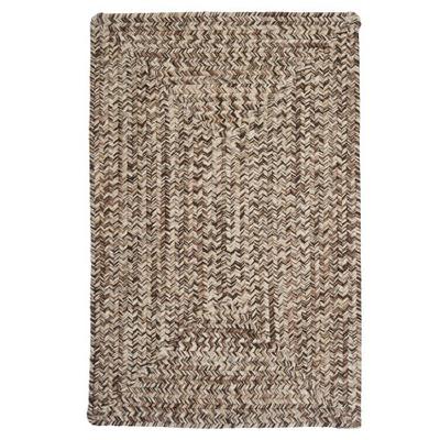 Corsica Square Area Rug, 6-Feet, Weathered Brown
