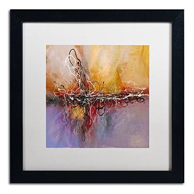 Inspired Framed Art by Ricardo Tapia, 16 by 16-Inch, White Matte with Black Frame