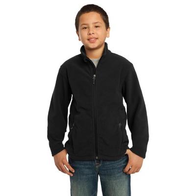 Port Authority Boys' Value Fleece Jacket M Black