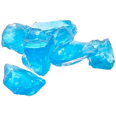 Dragon Glass 10 lb. Medium Sea Blue Landscape Glass 1/2"