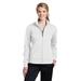 Sport-Tek Women's Sport-Wick Fleece Full-Zip Jacket LST241, White, X-Large