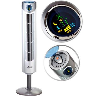 Ozeri OZF1 Ultra 42 inch Wind Fan - Adjustable Oscillating Tower Fan with Noise Reduction Technology