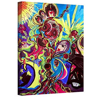 ArtWall Marina Petro Experimenting with Creation Gallery Wrapped Canvas Art, 18 by 14-Inch