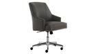 Serta Style Leighton Home Office Chair, Gathering Gray Bonded Leather