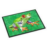 Caroline's Treasures 8688JMAT Frog Indoor or Outdoor Mat 24x36 Doormat, 24H X 36W, Multicolor screenshot. Rugs directory of Home & Garden.